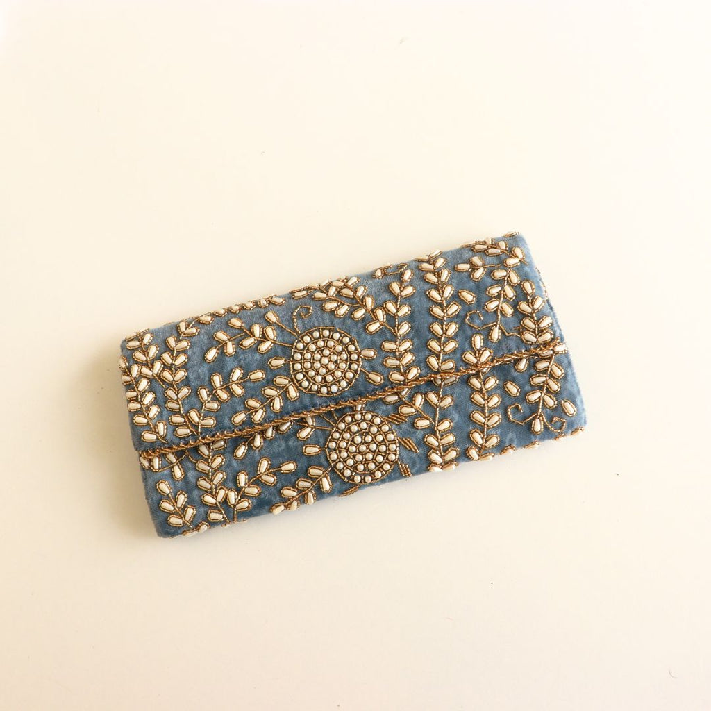 Shahjahan Grey Velvet